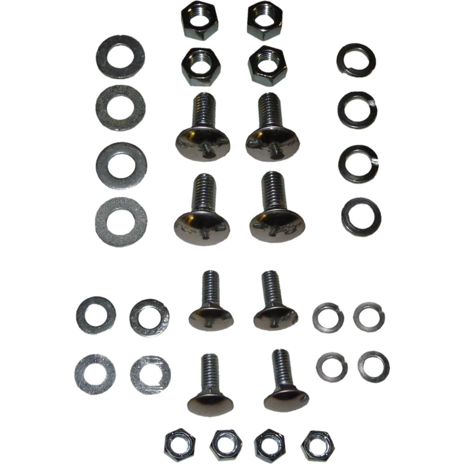 Brothers Trucks Bolts and Screws L0223-67 67-72 RR BUMPER BLT KIT 32 PCS