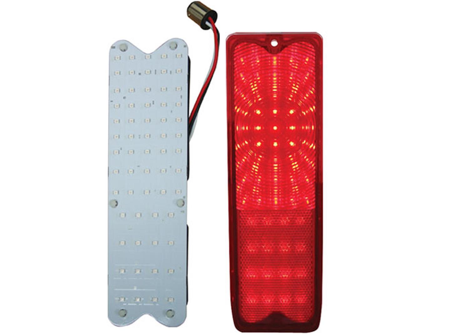 Brothers Trucks LED Taillight Lenses LED72FL Components, Multi-Bulb Insert, Left/Right, Chevrolet, GMC, Each thumbnail 2