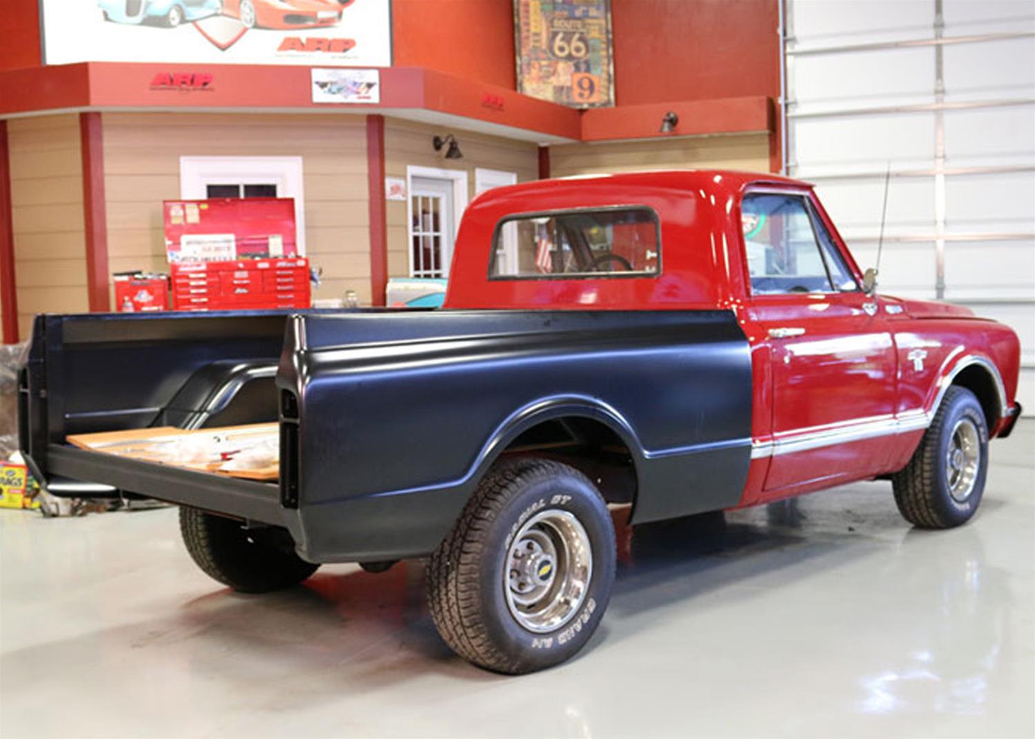 Brothers Trucks Frame Rails LTSC37266 Rails, Conversion, Long to Short, Steel, Natural, Chevy, GMC, 66, Kit thumbnail 5