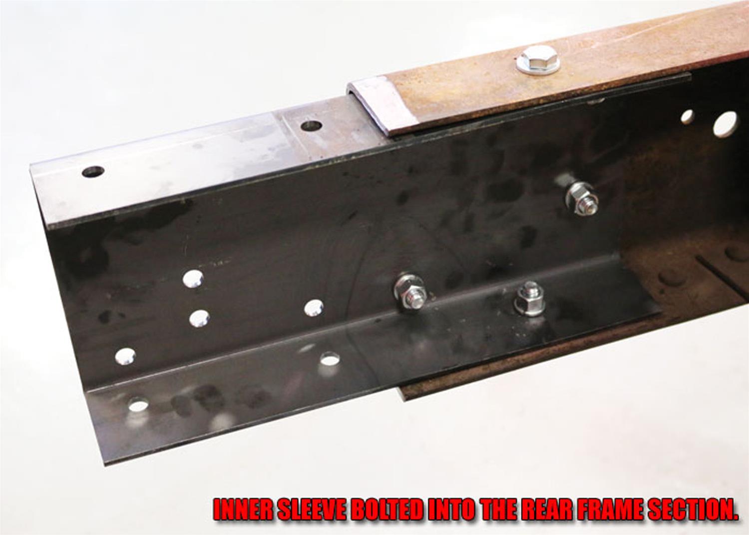 Brothers Trucks Frame Rails LTSC37272 Rails, Conversion, Long to Short, Steel, Natural, Chevy, GMC, 72, Kit thumbnail 7