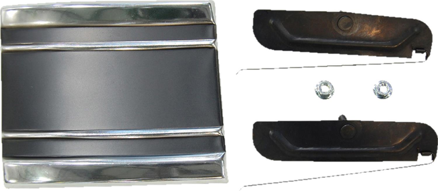 Brothers Trucks Moldings M0016L-69 Body Moldings, Aluminum, Silver/Black, Lower Cab Position, Fits Left Side, Chevrolet, GMC, Each