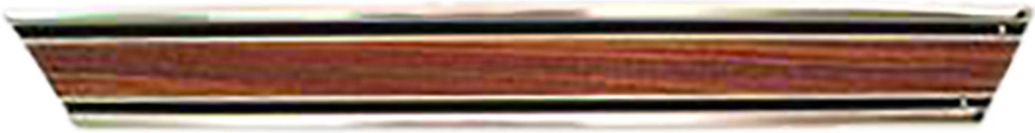 Brothers Trucks Moldings M0031L-69 Body Moldings, Aluminum, Woodgrain/Polished, Left Side Lower Rear Bed Position, Fits Left Side On Long Bed Fleetside Models Only, Chevy, GMC, Each