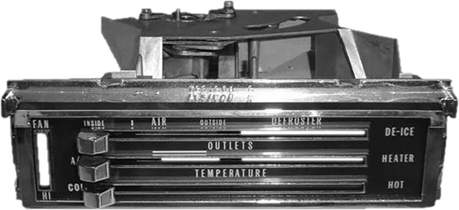 Brothers Trucks Climate Control Panels P0011-67 67-72 HEATER CONTROL ASSEMBLY w/AC