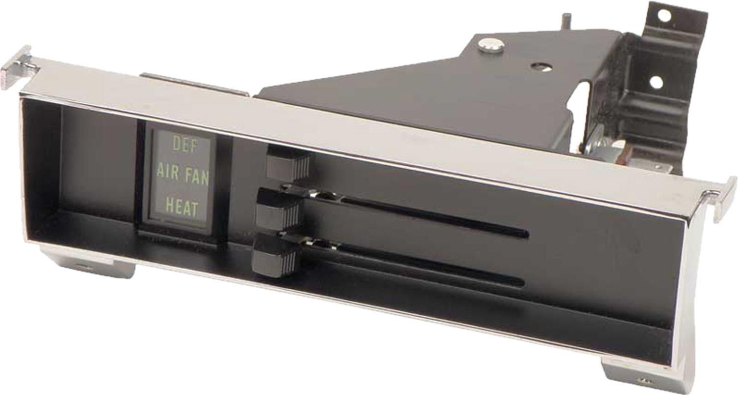 Brothers Trucks Climate Control Panels P0012-67 67-72 HEATER CONTROL ASSEMBLY BLK/FACE
