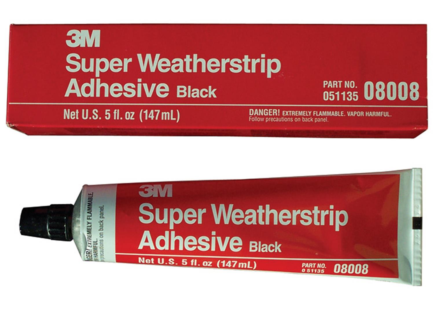 Brothers Trucks Adhesives and Sealants PER8008 47-87 CHVY/GMC WEATHERSTRIP ADHESIVE-BLK
