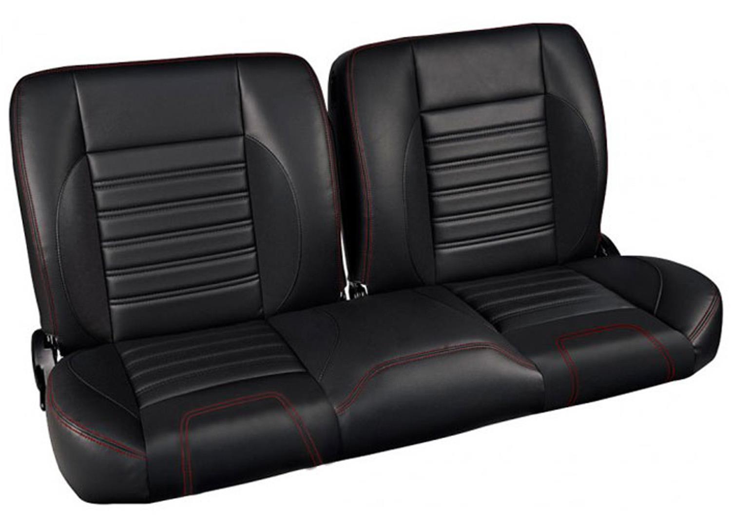 Brothers Trucks Bucket and Bench Seats QSBNH59RED 47-59 CHVY SPLIT SEAT-SPORT-BLK thumbnail 4