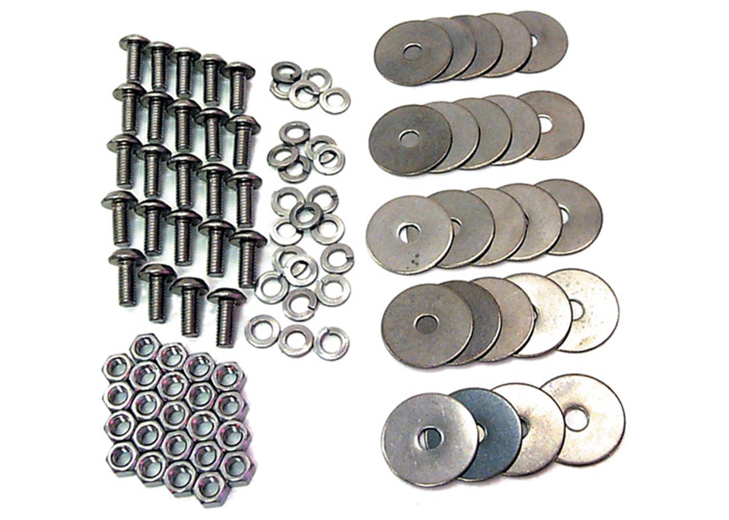 Brothers Trucks Body Fasteners RFB54SP 47-72 CHVY REAR FENDER BOLTS-PHILLIPS-SS