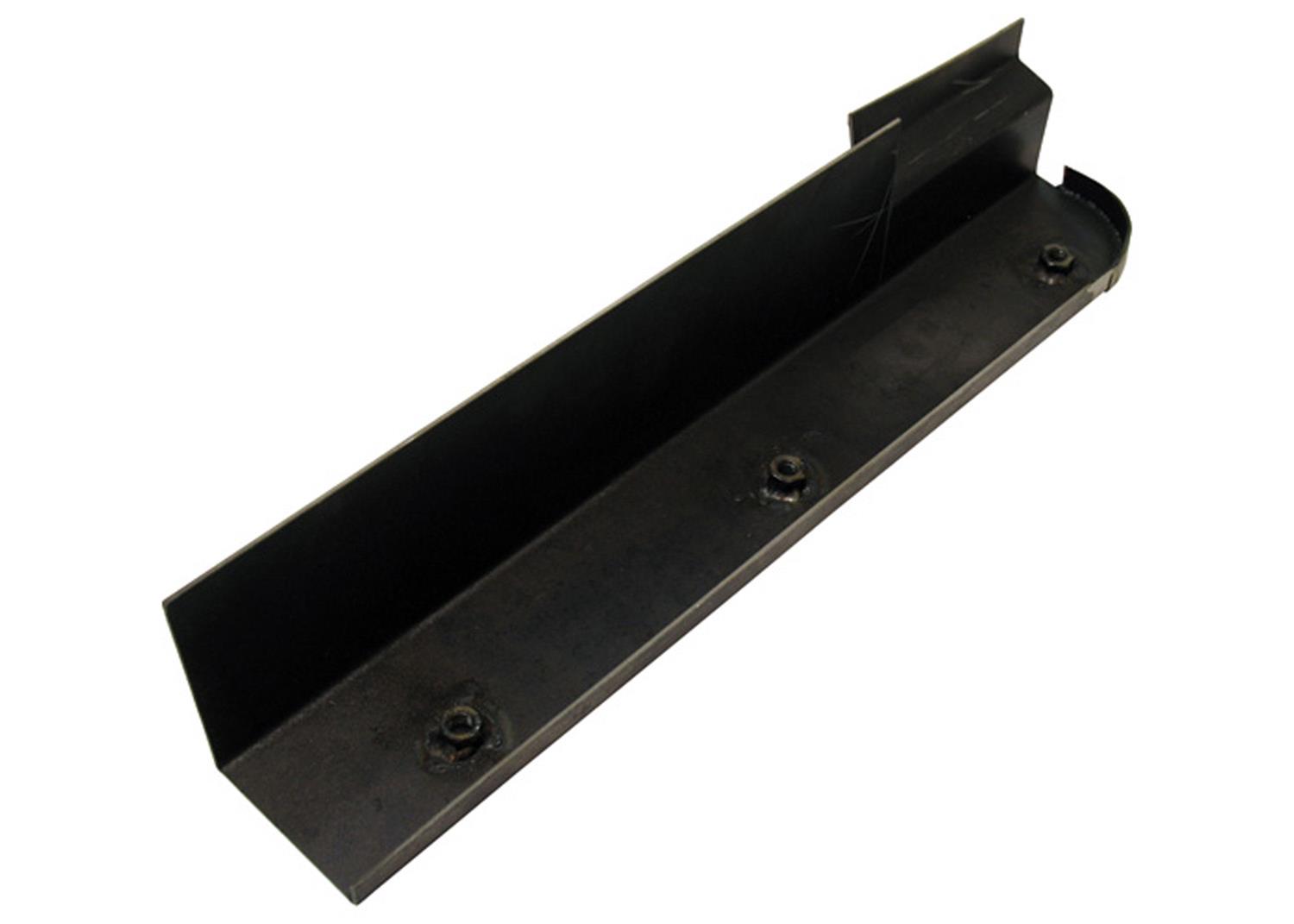 Brothers Trucks Radiator Support Patches RSP72RH Components, Patch Panel, Steel, Black, Right Side, Chevy, GMC, Each