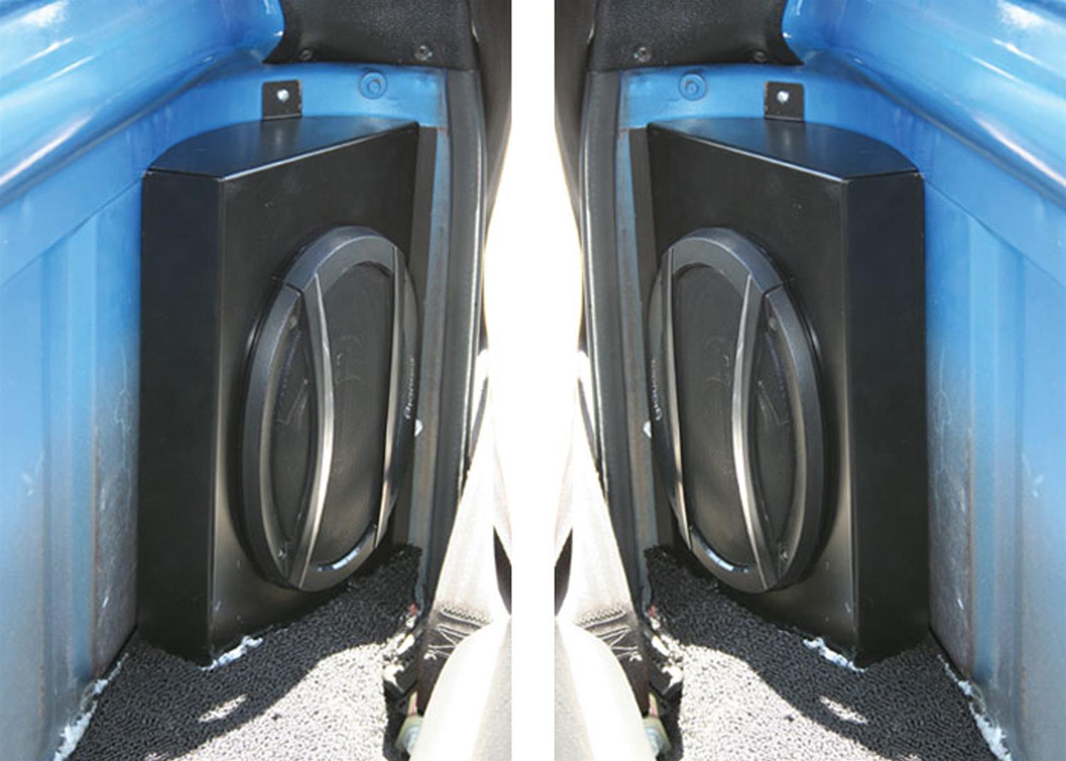 Brothers Trucks Automotive Speaker Kits SBNBK87 Speakers, Oval, 400 watts, 6 x 9 in. Size, Grilles Included, Rear, Chevrolet, GMC, Pair