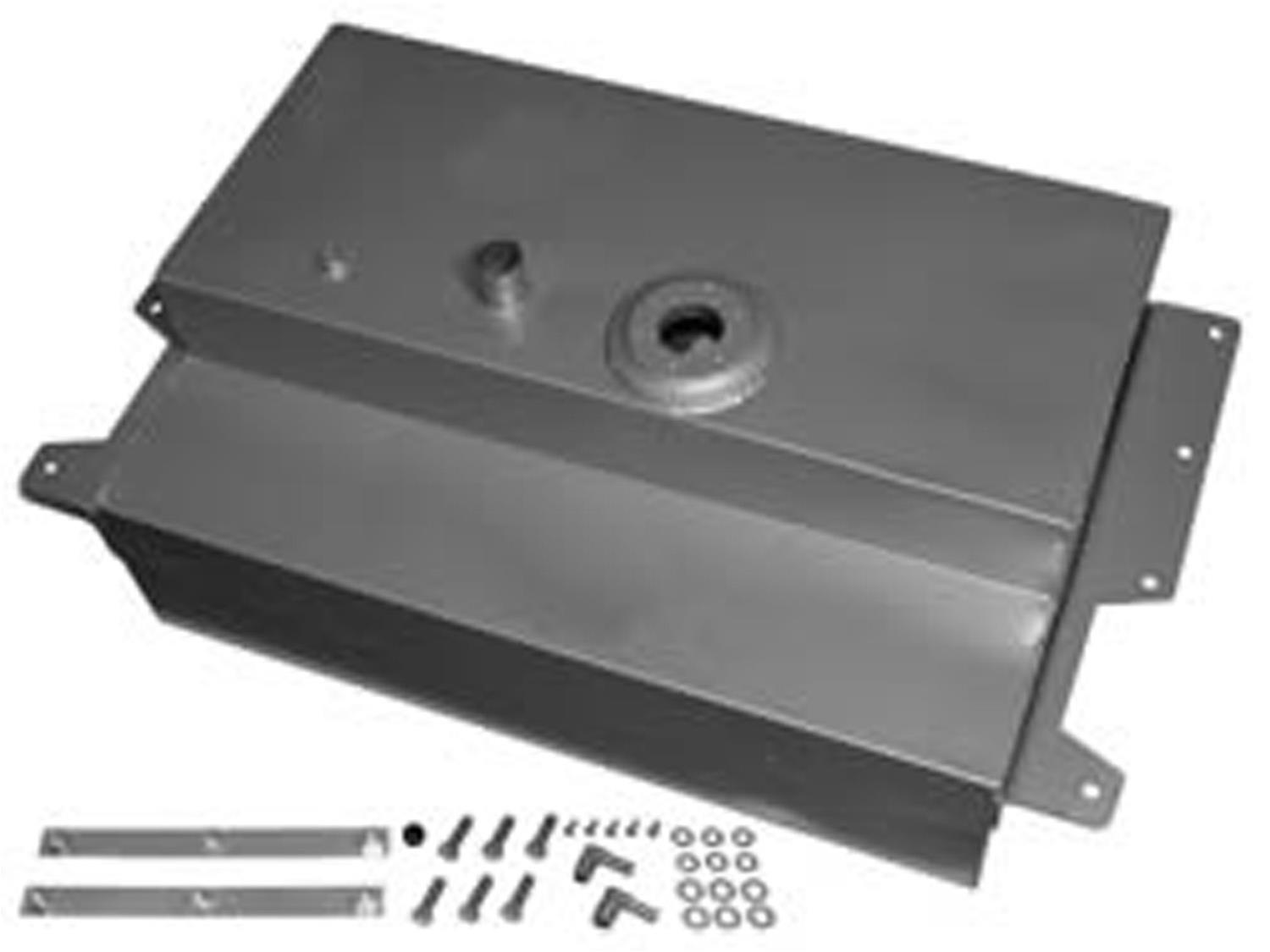 Brothers Trucks Fuel Tanks SGT5559 Tanks, 20 Gallons Capacity, Steel, Natural, Mounts Under Bed with A Top Filler Mount, Standard Cab, Chevrolet, GMC, Each