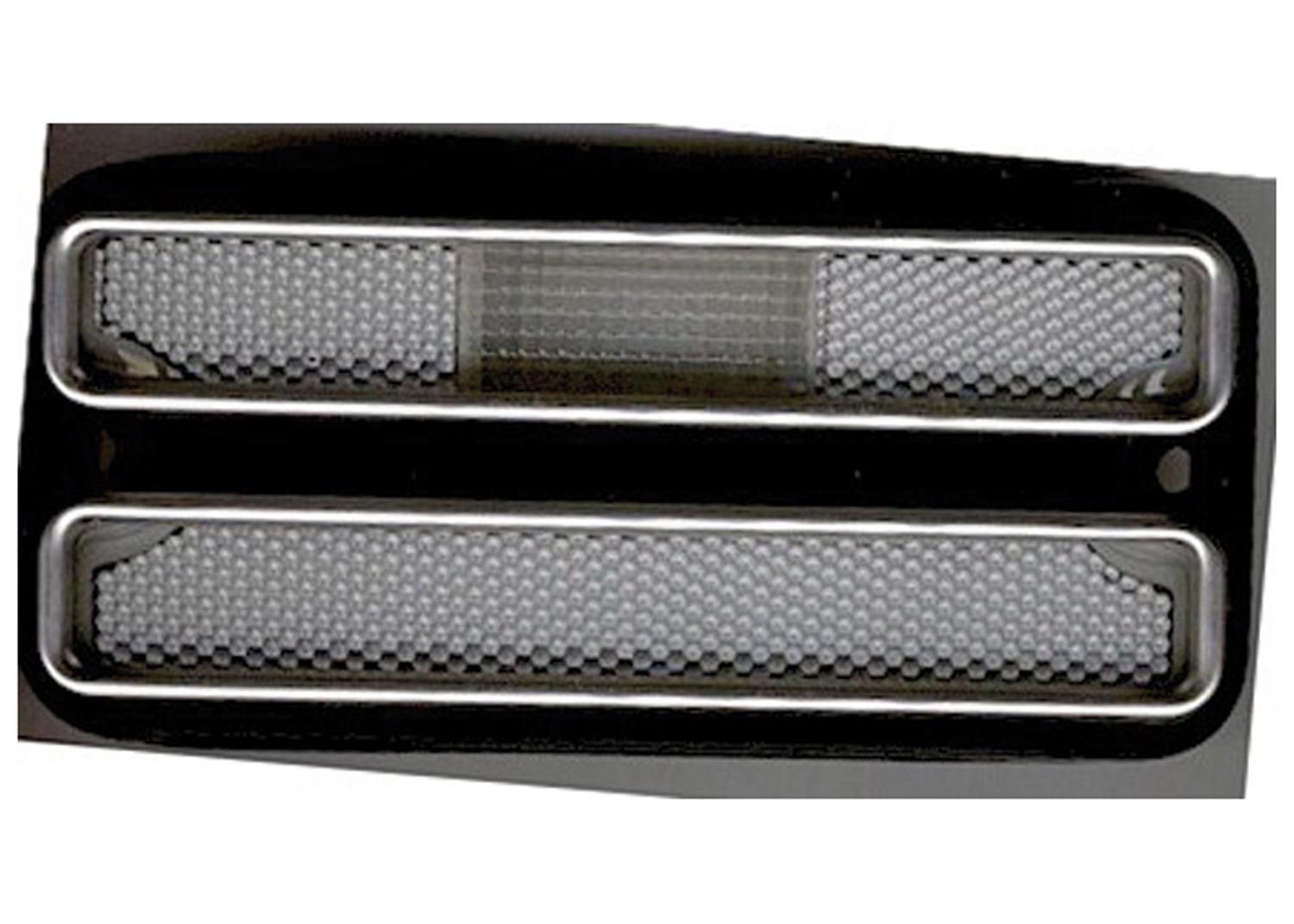 Brothers Trucks Side Marker Light Assemblies SMAD2CL Assemblies, Stock Lens Style, Rectangular, Clear Lens, Left or Right Side, Chevrolet, GMC, Each