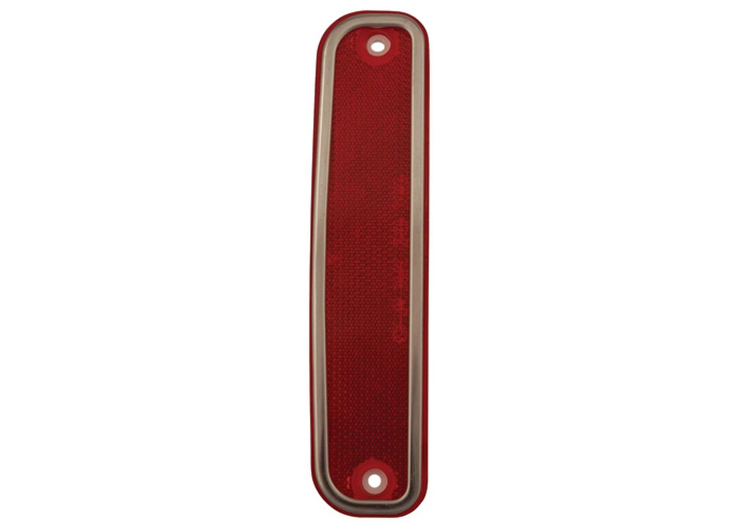 Brothers Trucks Side Marker Light Assemblies SMAD8RD Assemblies, Stock Lens Style, Rectangular, Red Lens, Left or Right Side, Chevrolet, GMC, Each