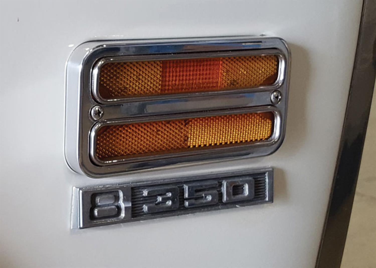 Brothers Trucks Side Marker Light Components SMLB72P 68-72 BILLET MARKER LIGHT BEZEL-POLISHED