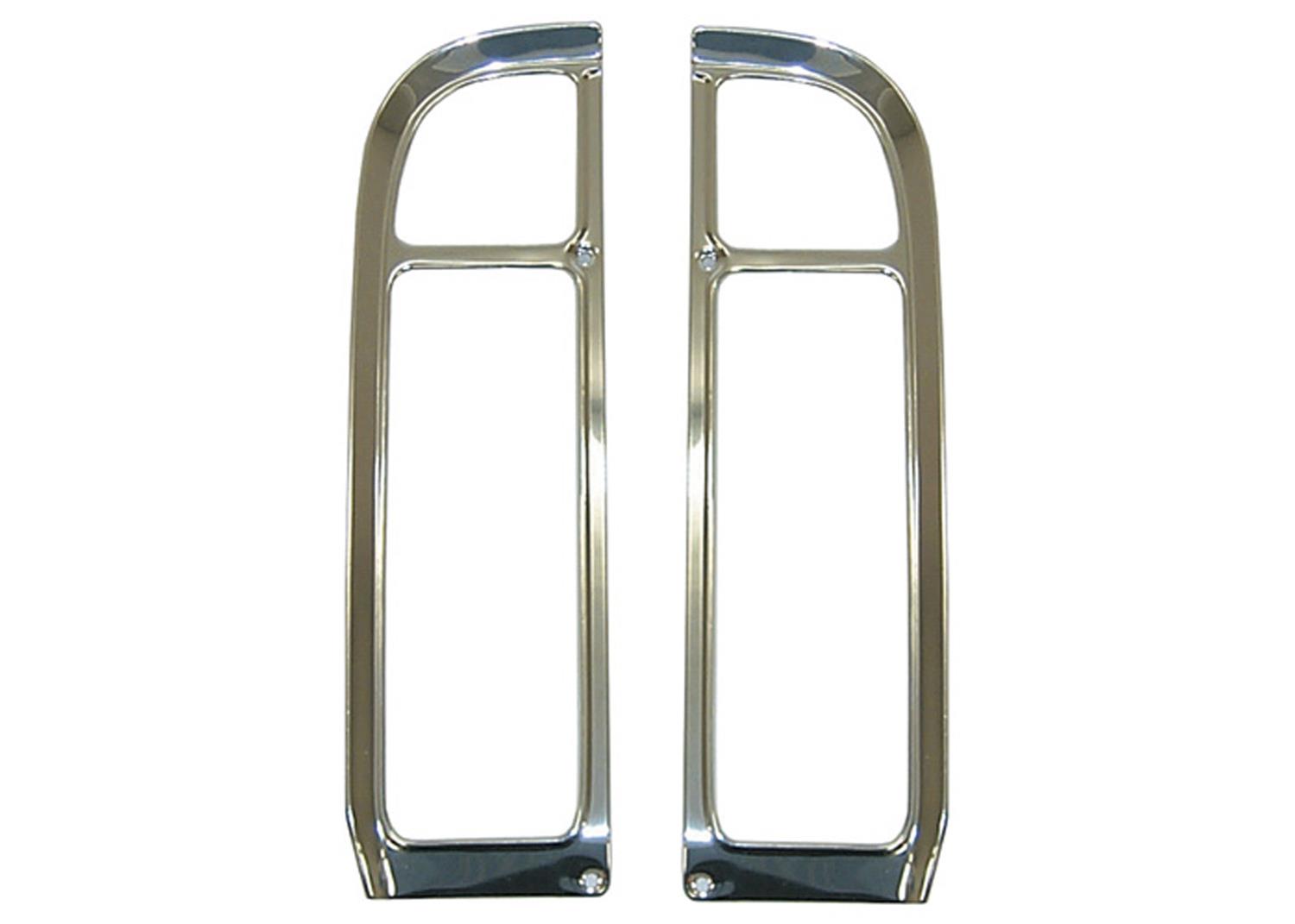 Brothers Trucks Tail Lamp Bezels TLB72PR Taillight Components, Bezels, Fits Fleetside Models, Chevrolet, GMC, Pair