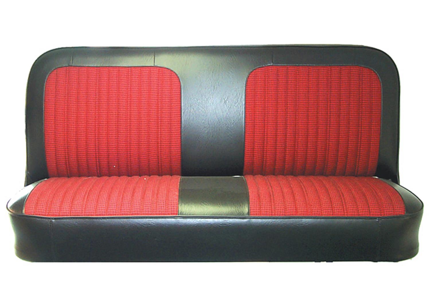 Brothers Trucks Custom Seat Covers UP72500GREEN Upholstery, Covers, Bench Type, Vinyl, Green, Houndstooth Grain, Instructions, Hog Rings, Hog Ring Pliers, Chevrolet, GMC, Kit