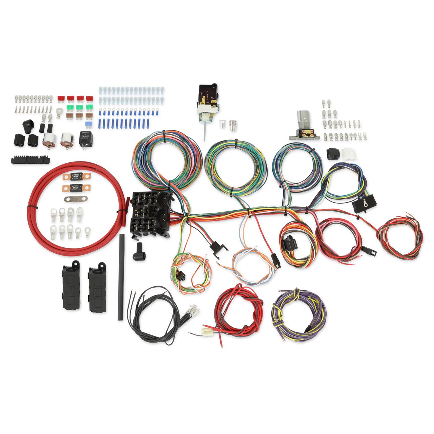 Brothers Trucks Wiring Harnesses UWH0012 47-87 CHVY "STD 13" CIRCUIT WIRING HARN thumbnail 3