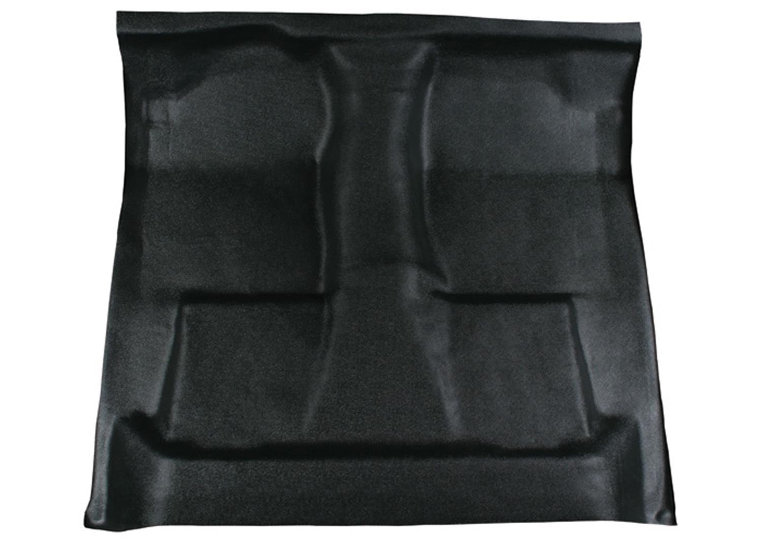 Brothers Trucks Vinyl Floor Covers VFC81PU4WD Covers, Passenger Area Coverage, Black, Padding, Fits 4WD Models Only, Column Shifter, Standard Cab, Chevrolet, GMC, Each