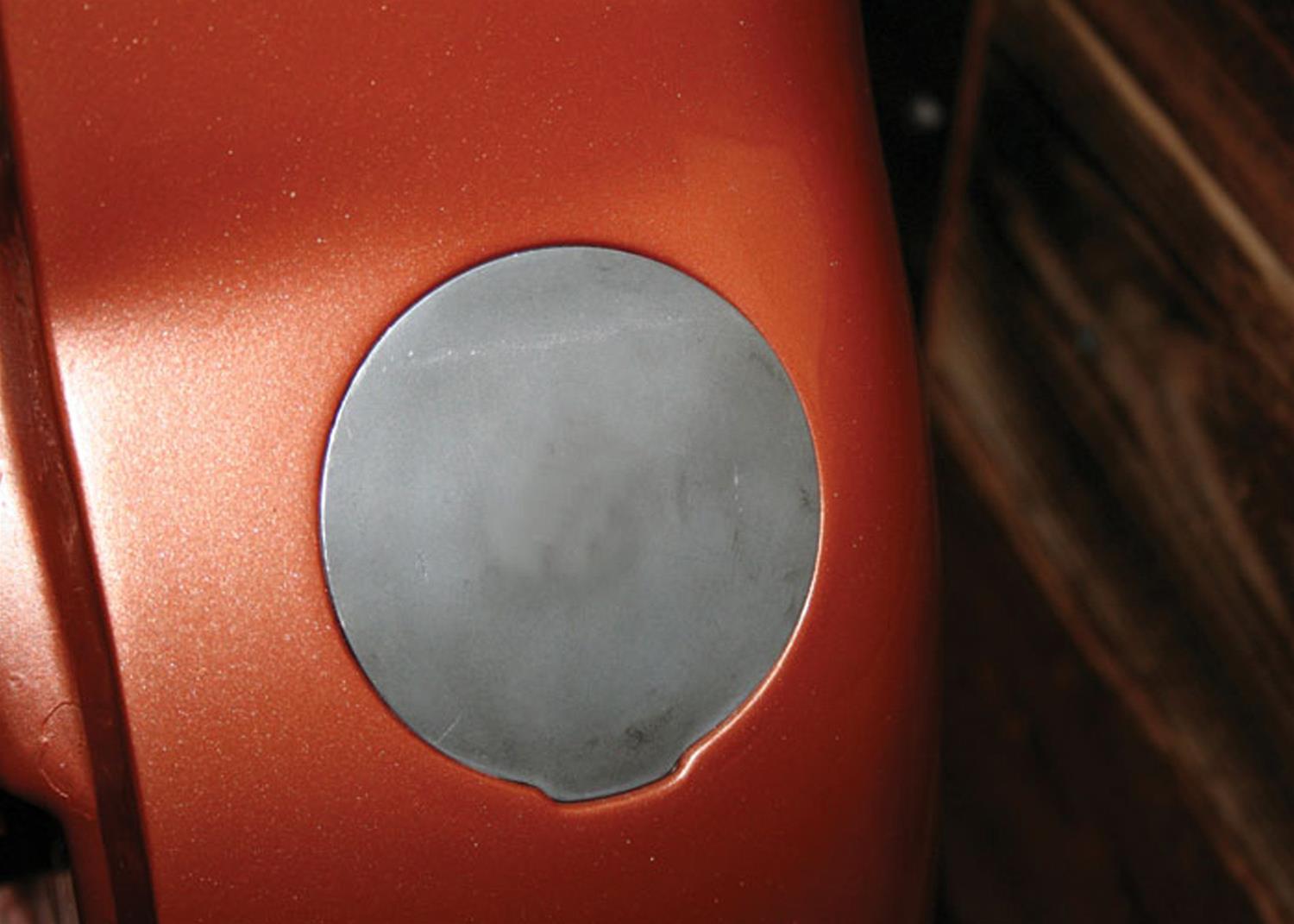 Brothers Trucks Weld-In Fuel Neck Filler Panels WFP66FL Truck Bed Panels, Panels, Steel, Natural, Chevrolet, GMC, Each