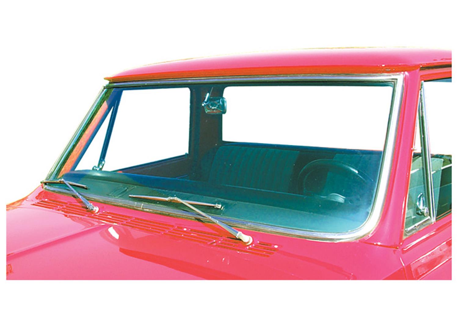 Brothers Trucks Window Trim Moldings WTS6770 67-70 CHVY/GMC TRCK SS WINDSHIELD TRIM