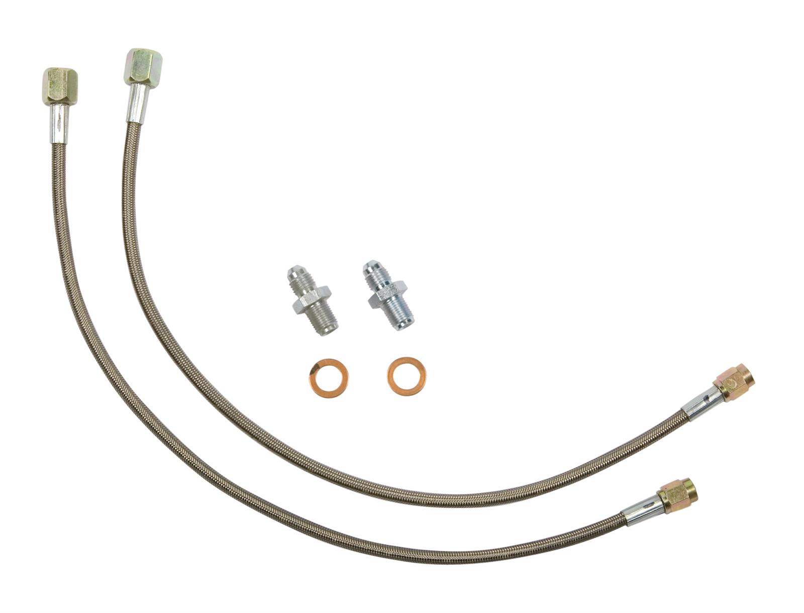 Heidts MP030 Heidts Stainless Steel Braided Brake Line Kits Summit