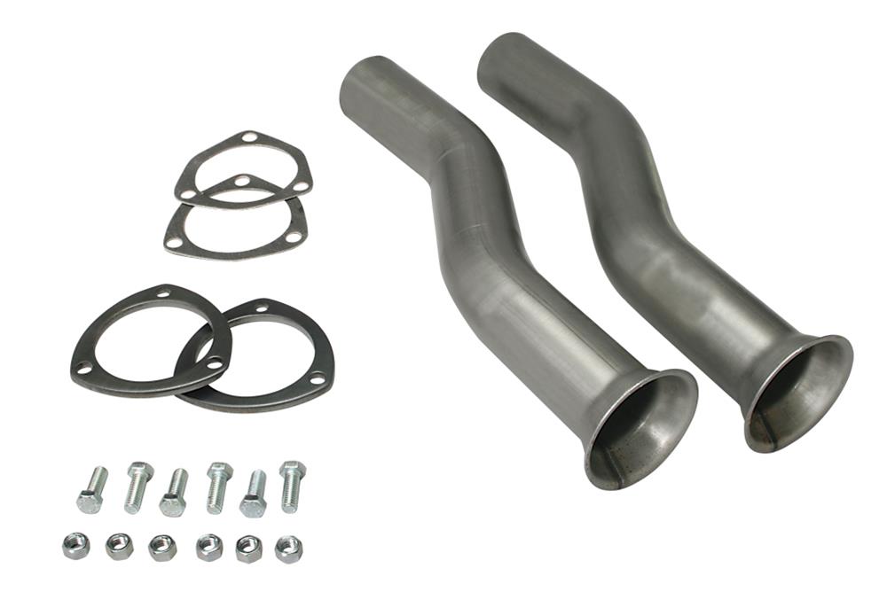 Hedman Universal Header X-Tensions 18803 Collector Extensions, 3.0 in. 3-Bolt Flange, 2.25 in. Pipe, Pair