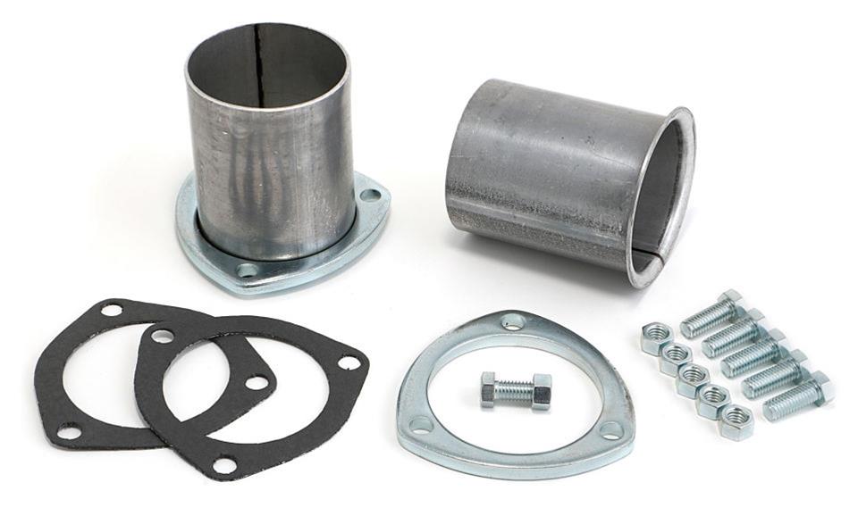 Hedman Header Reducers with 2.5 Inch Outlet 21144 Reducer, 2.500 in, 3-Bolt Flange, Steel, Aluminized, Each