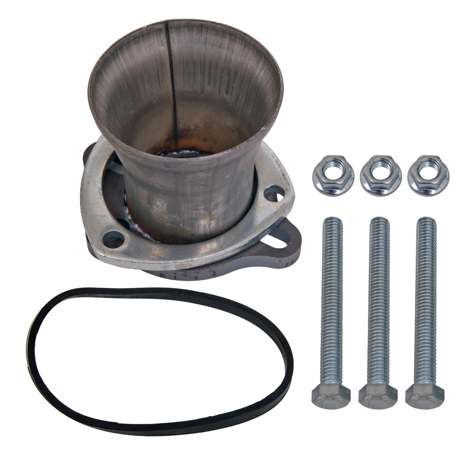 Hedman Hedders Exhaust Heat Risers 21160 3" BALL & SOCKET HEAT RISER ADAPTER thumbnail 2
