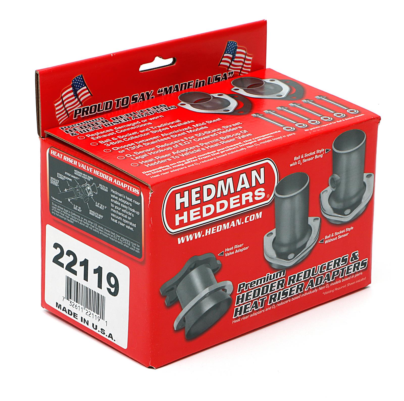Hedman Hedders 22119 Hedman Header Reducers Summit Racing