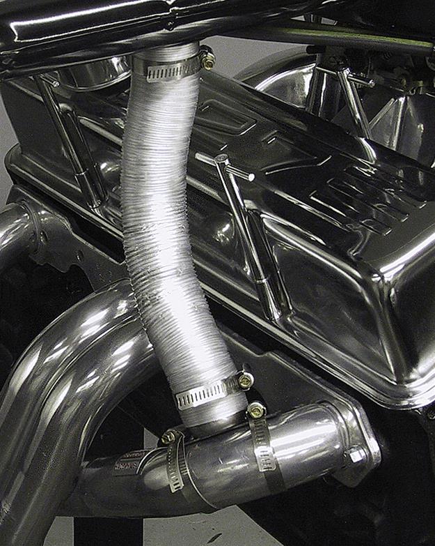 Hedman Hot Air Kits 24511 Header Kit; Kit; 1.75 in. x 24 in.