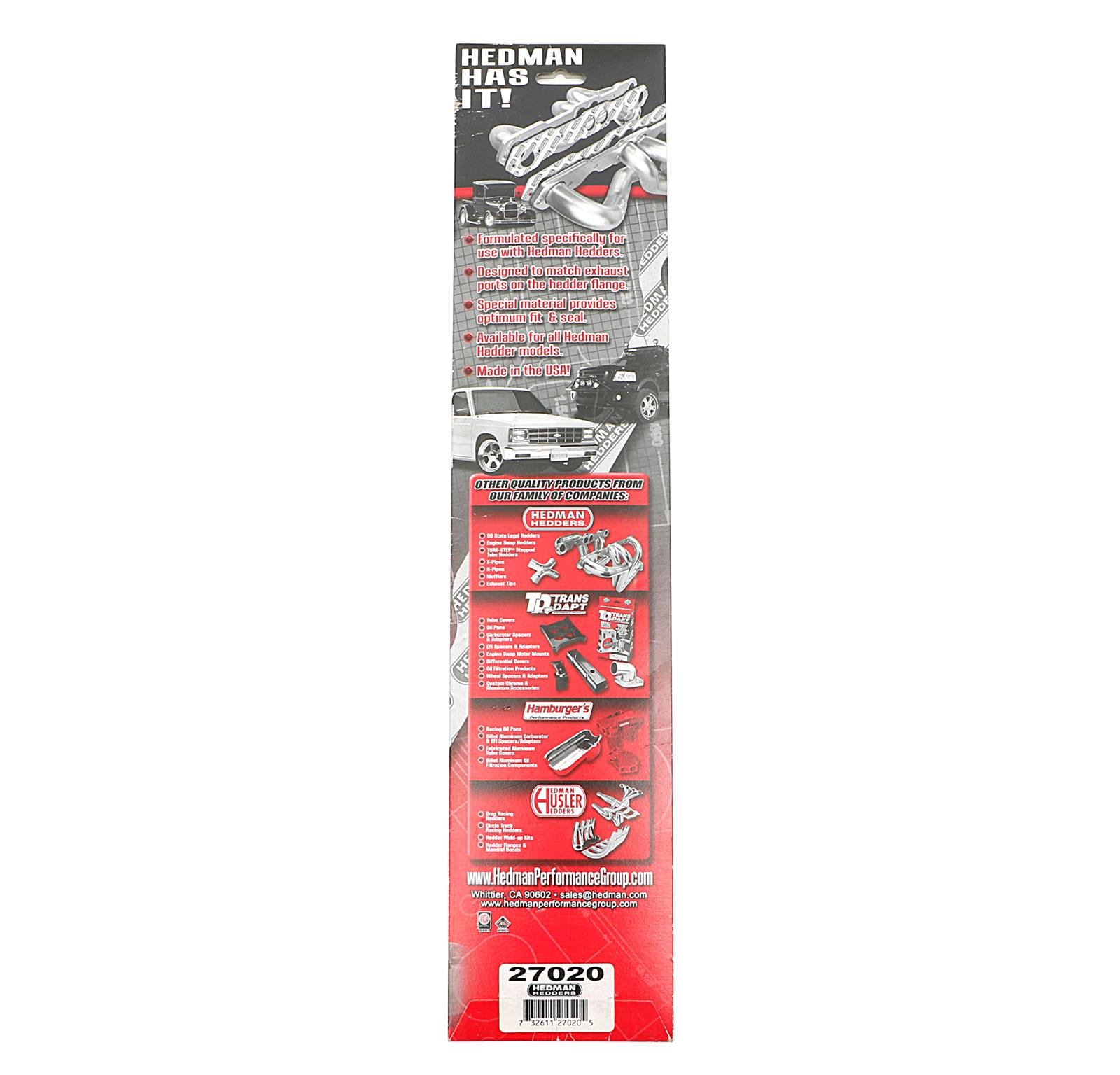 Hedman Hedders Header and Exhaust Manifold Gaskets 27020 6.1L DODGE HEMI HEDDER GASKET