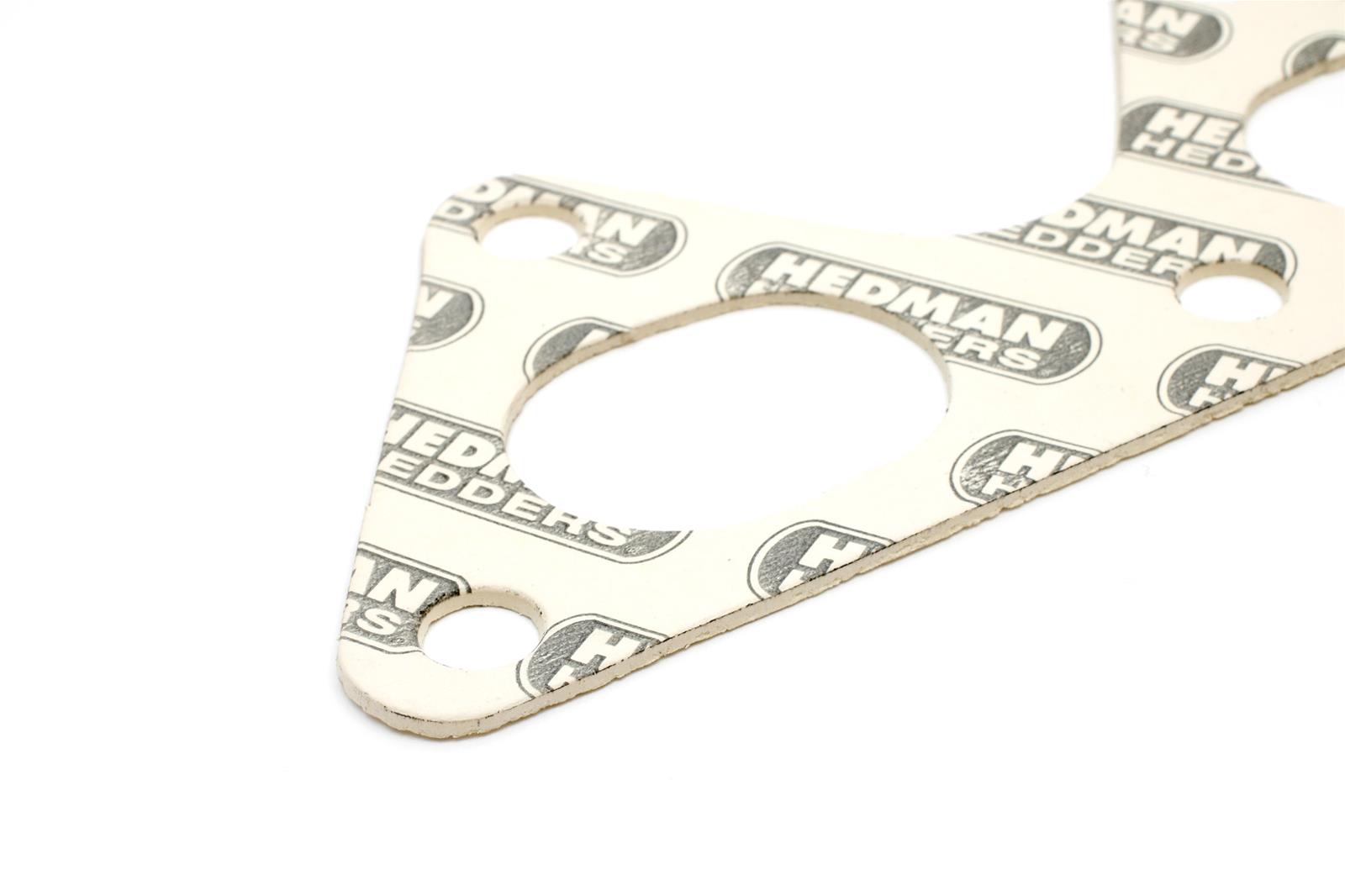 Hedman Header Gaskets for 1988-1991 PRELUDE - 27130 Exhaust Gasket, Header, Acrylic Bound Paper, White, Stock Port, use on Acura®/Honda®, Each