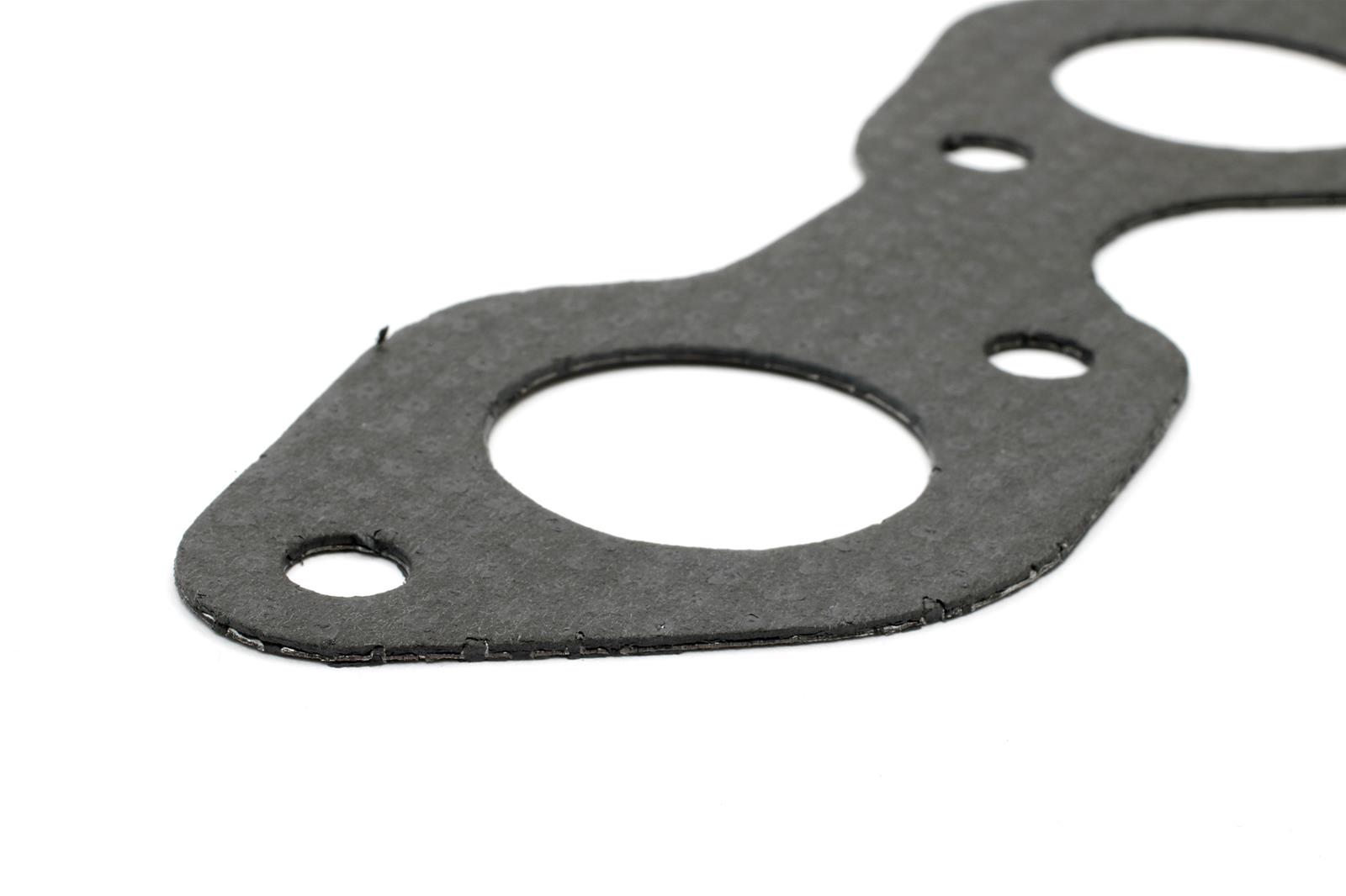 Hedman Header Gaskets for 1999-2004 MUSTANG - 27310 Exhaust Gaskets, Header, Acrylic Bound Paper, White, Stock Port, Ford V6, 3.8L, 232, Pair