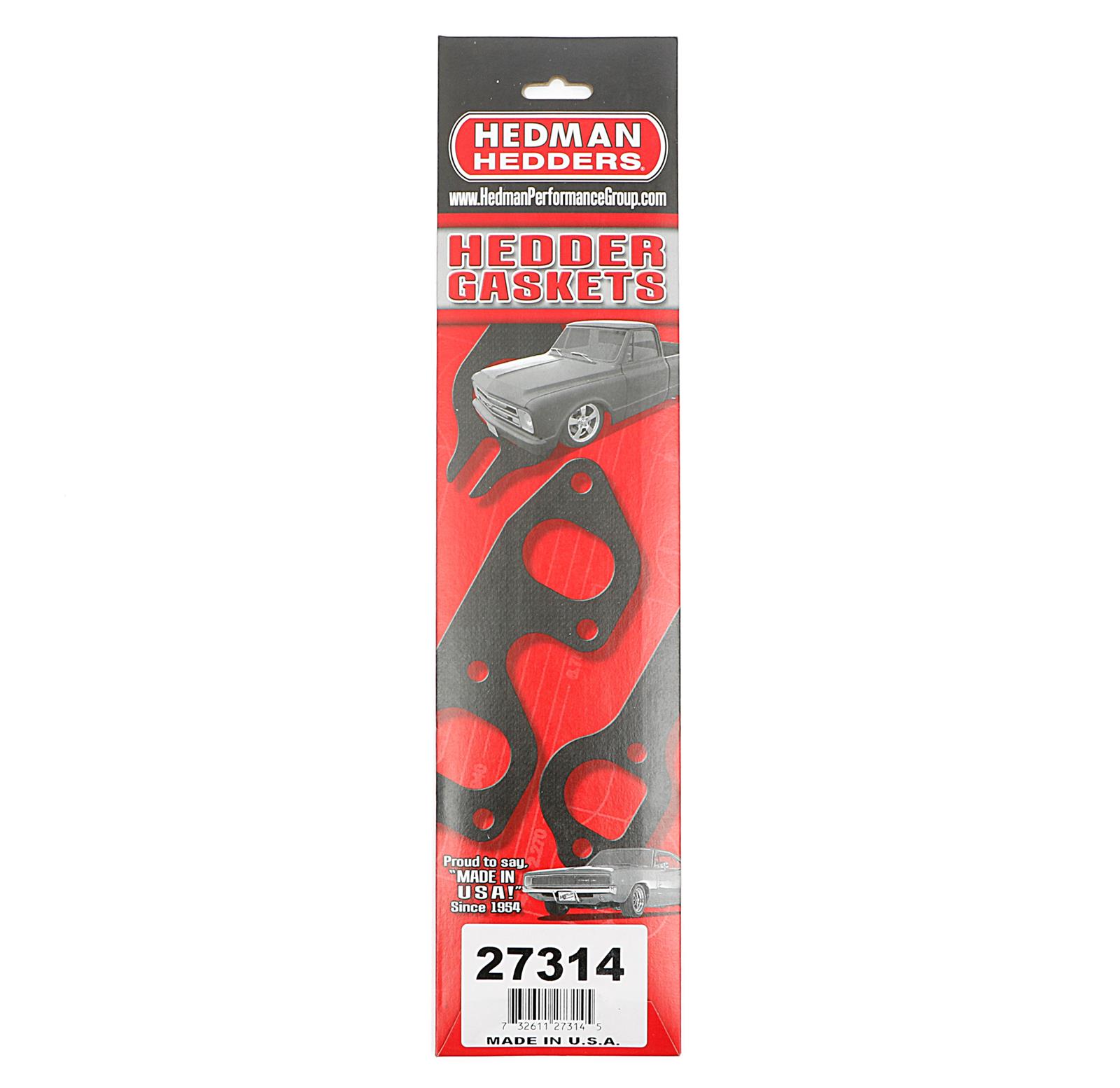 Hedman Hedders Header and Exhaust Manifold Gaskets 27314 2 1/2" 2-BOLT GASKET