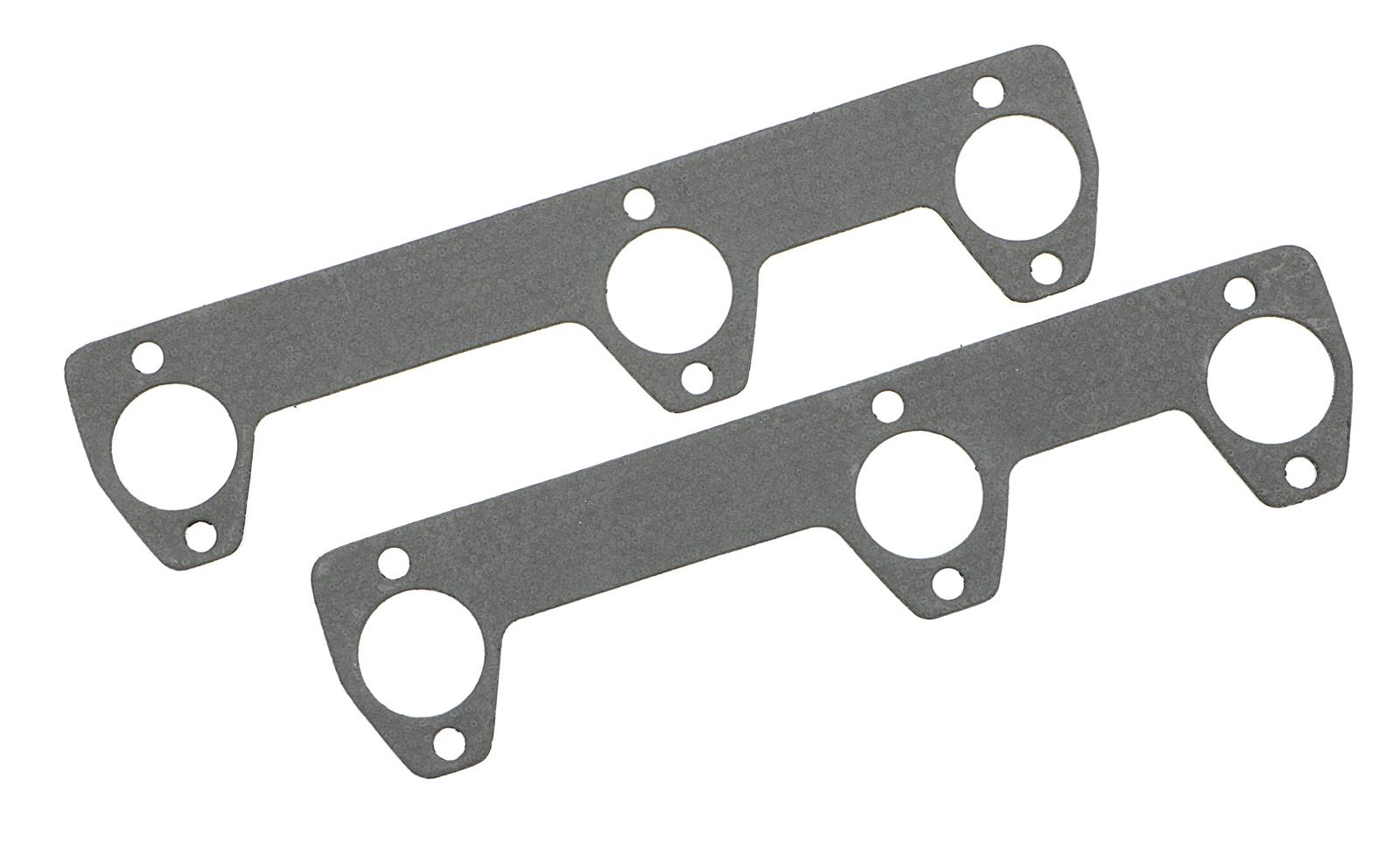 Hedman Header Gaskets 27350 Exhaust Gaskets, Header, Acrylic Bound Paper, White, Stock Port, GM V6, 2.8L, 173, Pair thumbnail 4