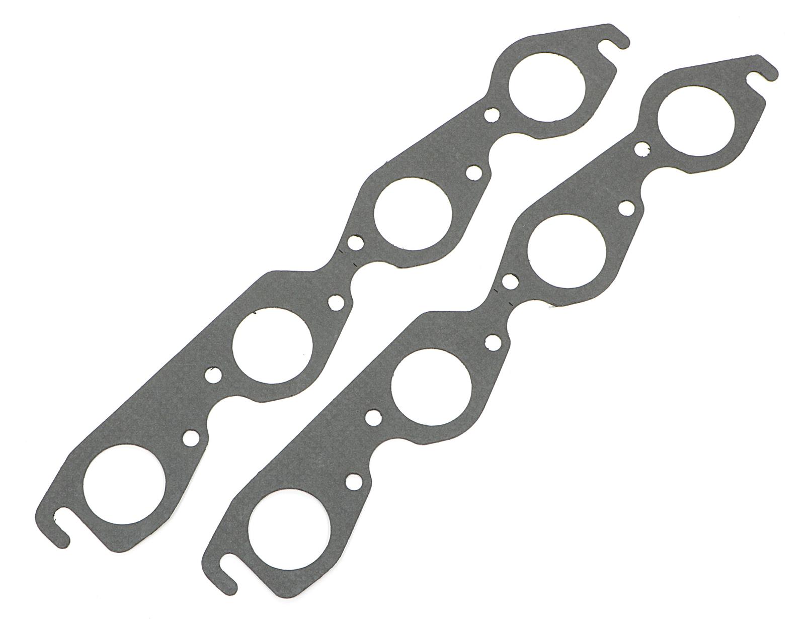 Hedman Header Gaskets 27540 Exhaust Gaskets, Header, Acrylic Bound Paper, Round Port, Chevy, Big Block, Pair