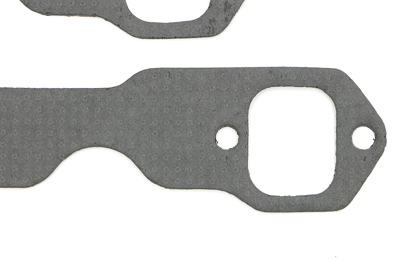 Hedman Header Gaskets 27560 Exhaust Gaskets, Header, Acrylic Bound Paper, Square Port, Chevy, Small Block, Pair thumbnail 3