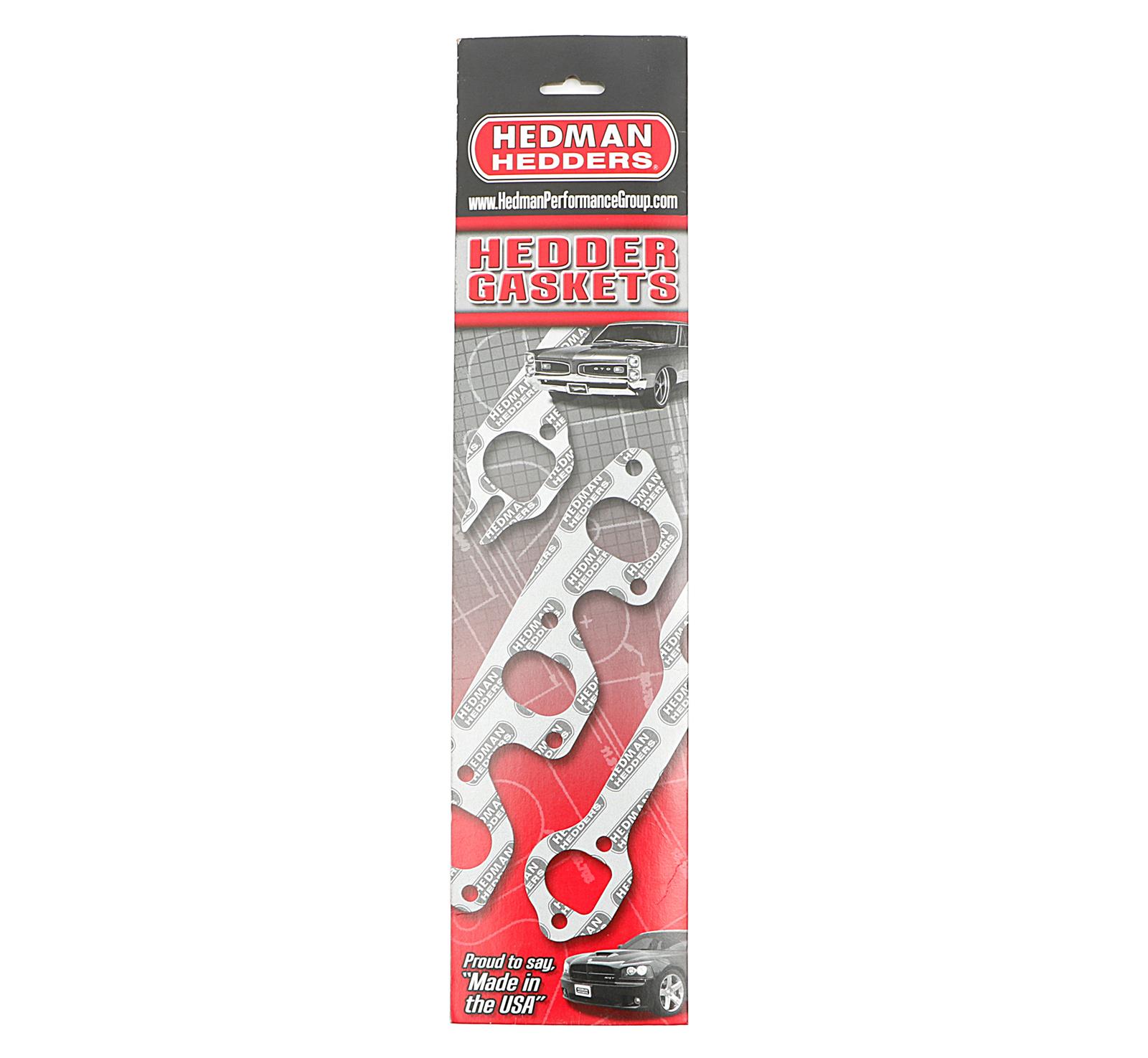 Hedman Header Gaskets 27920 Exhaust Gasket, Header, Acrylic Bound Paper, Stock Port, Mopar, 4-Cylinder, Each