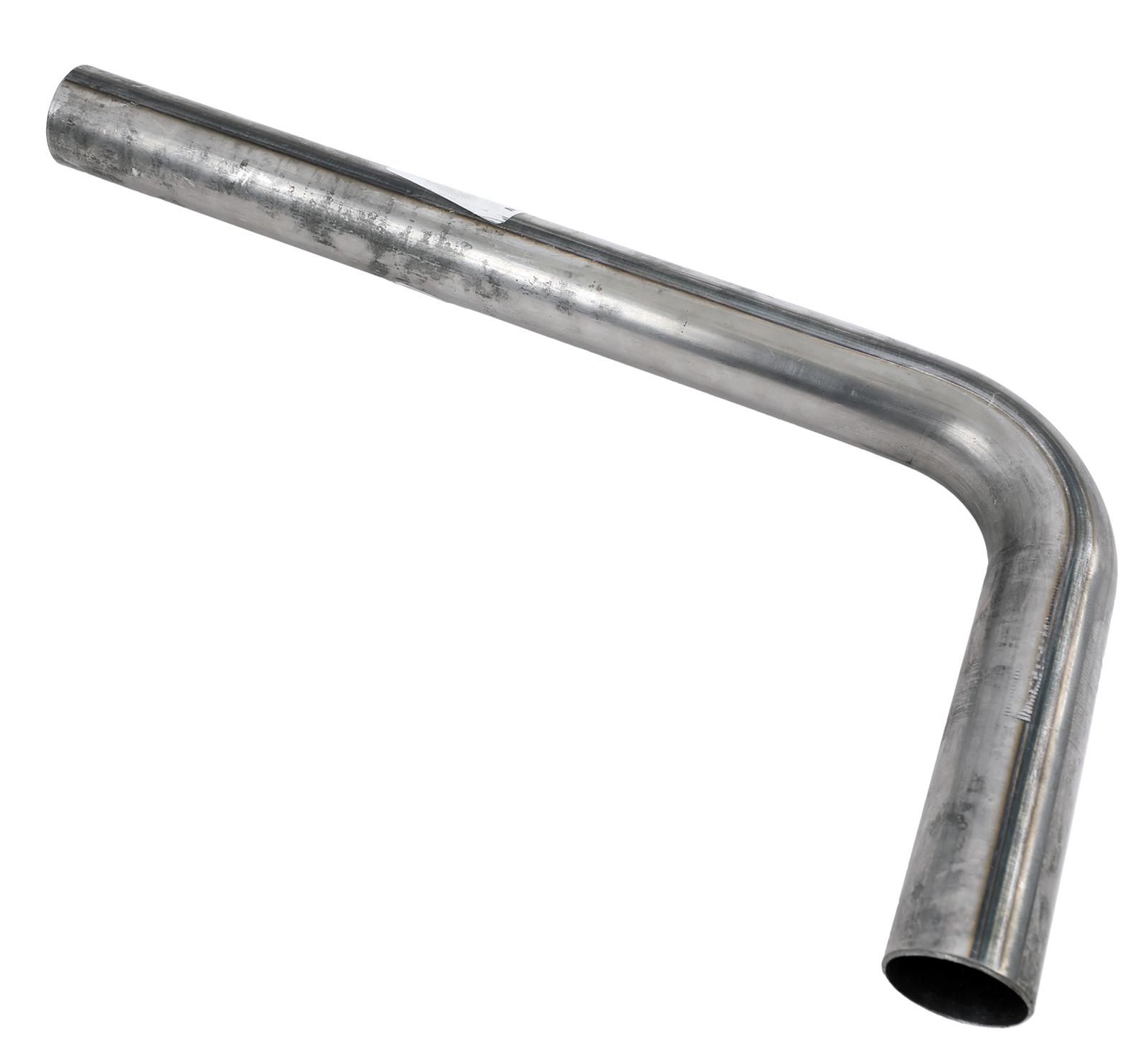 Hedman 90 Degree Mandrel Bends 1.5 Inch Steel Exhaust Pipe 29000 Tubing, Degree, Bend, 1 1/2 in. Diameter, 2 in. Radius, 16-Gauge, Steel, Natural, Each
