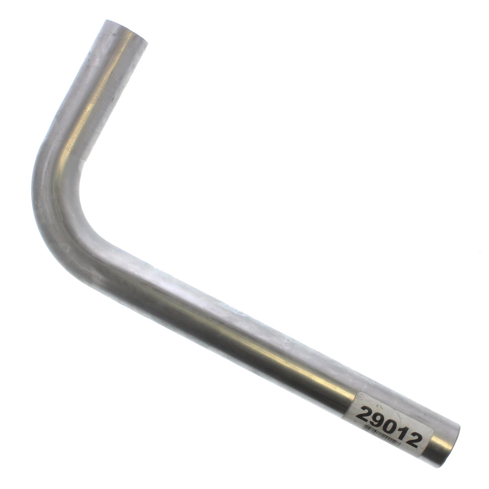 Hedman 90 Degree Mandrel Bends 1.75 Inch Steel Exhaust Pipe 29012 Tubing, Degree, Bend, 1 3/4 in. Diameter, 3.00 in. Radius, 16-Gauge, Steel, Natural, Each