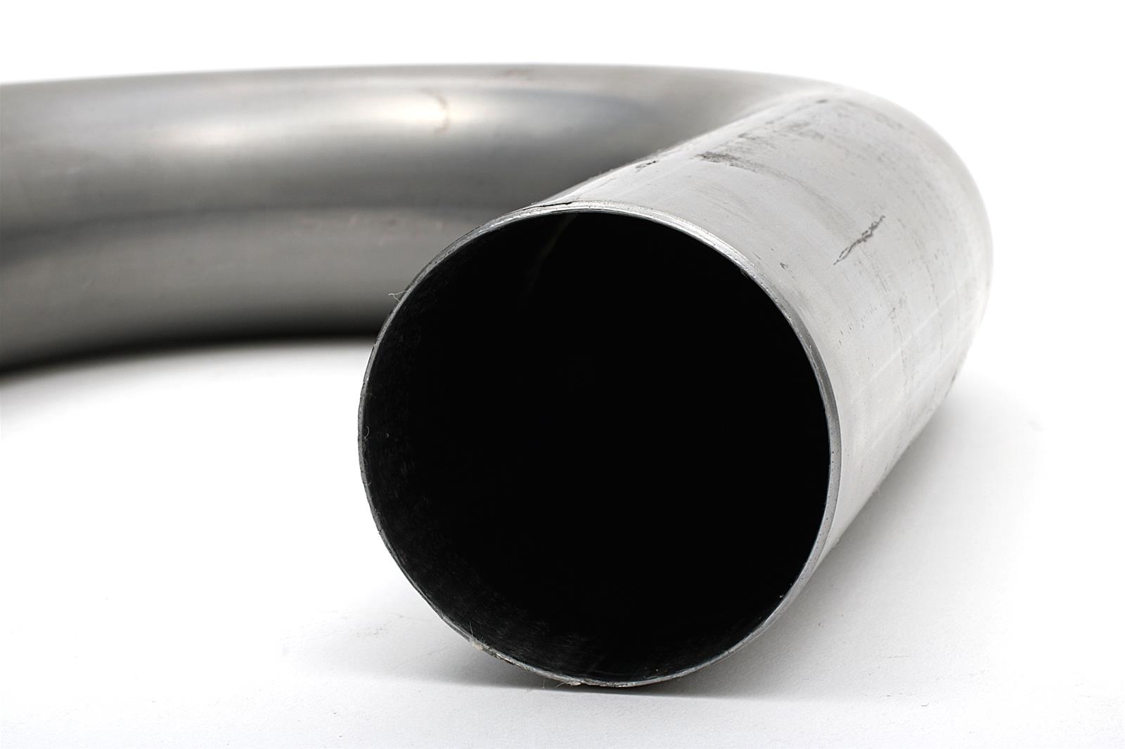 Hedman 180 Degree Mandrel Bends 2.5 Inch Steel Exhaust Pipe 29034 Tubing, Degree, Bend, 2 1/2 in. Diameter, 4.00 in. Radius, 16-Gauge, Steel, Natural, Each thumbnail 2