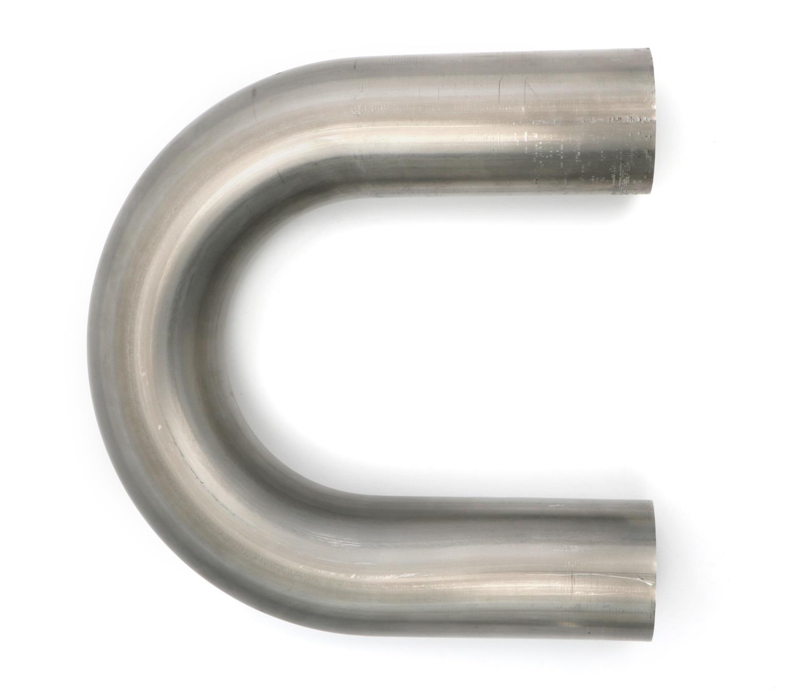 Hedman 180 Degree Mandrel Bends 1.75 Inch 304 Stainless Steel Exhaust Pipe 29050 Tubing, Degree, Bend, 1 3/4 in. Diameter, 3.00 in. Radius, 16-Gauge, Steel, Natural, Each