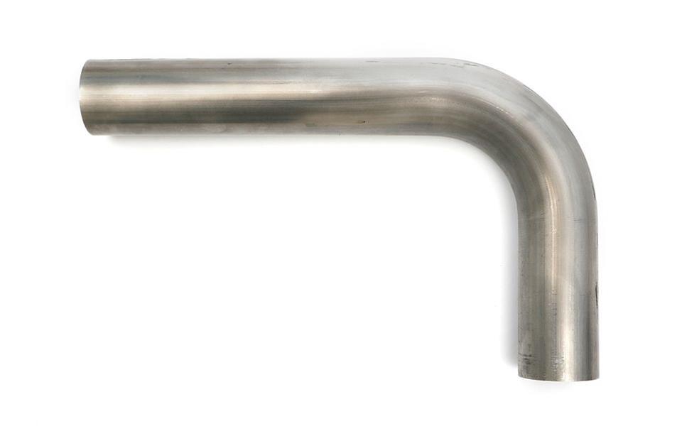 Hedman 90 Degree Mandrel Bends 1.625 Inch Steel Exhaust Pipe 29007 Tubing, Degree, Bend, 1 5/8 in. Diameter, 2.50 in. Radius, 14-Gauge, Steel, Natural, Each thumbnail 2