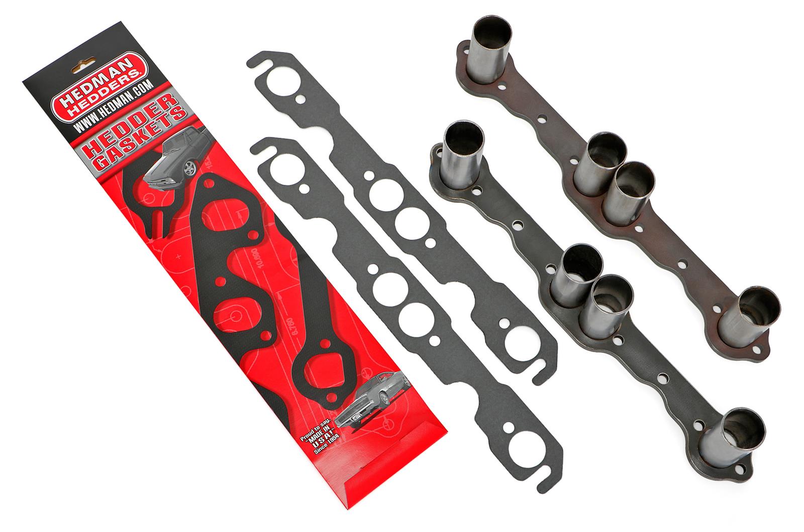 Hedman Hedders Exhaust Flanges 29210 Flange, SBC HEAD FLANGES 1 5/8-in. STUBS thumbnail 6