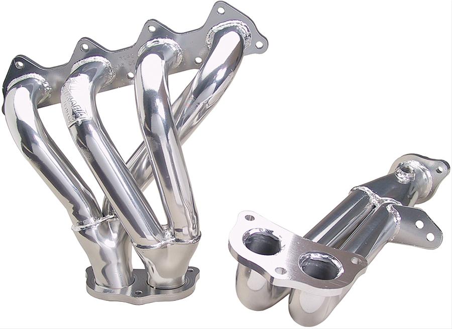 Hedman Street Headers 37046 Header, Street, Long Tube, Steel, Silver Ceramic Coated, for use on Honda®, 1.6L, L4, Each thumbnail 3