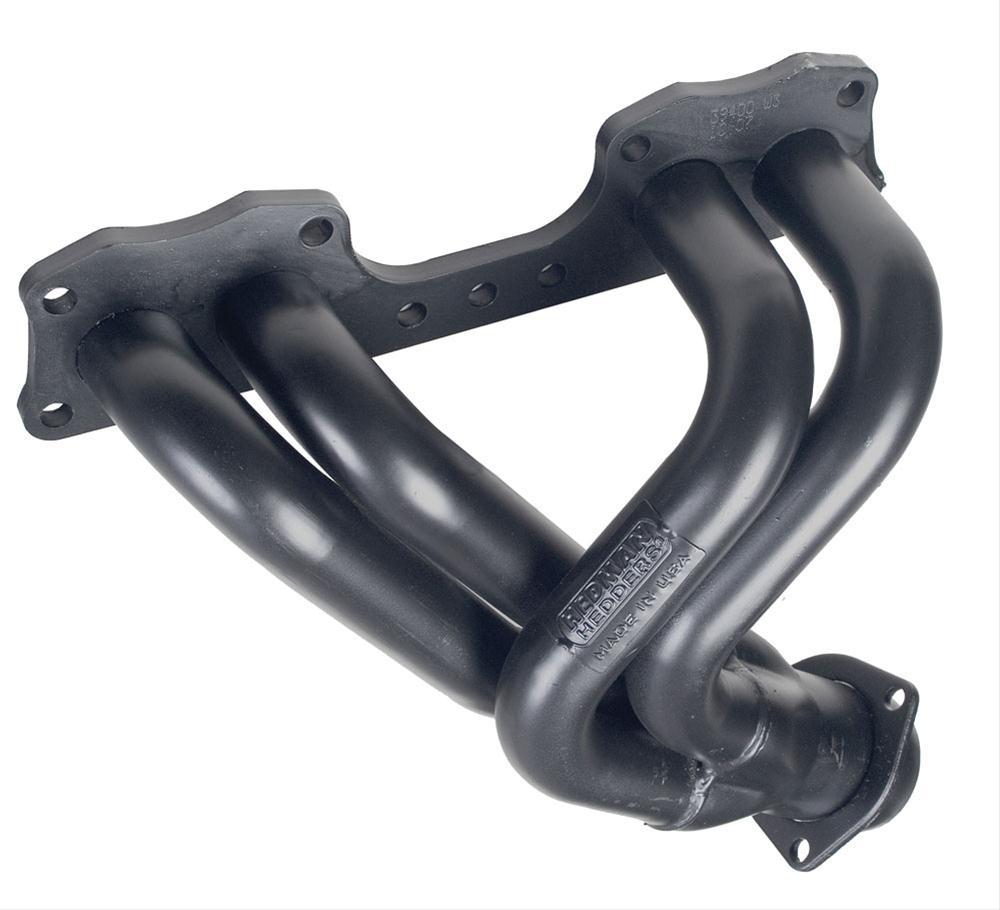 Hedman Street Headers 39403 Header, Street, Mid-Length, Steel, Black Ceramic Coated, Toyota, Each thumbnail 3