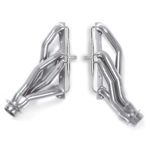 Hedman Elite Extreme-Duty Headers 61608 Headers, Extreme-Duty, Mid-Length, Steel, Silver Ceramic Coated, Buick, Chevy, Oldsmobile, Small Block, Pair thumbnail 3