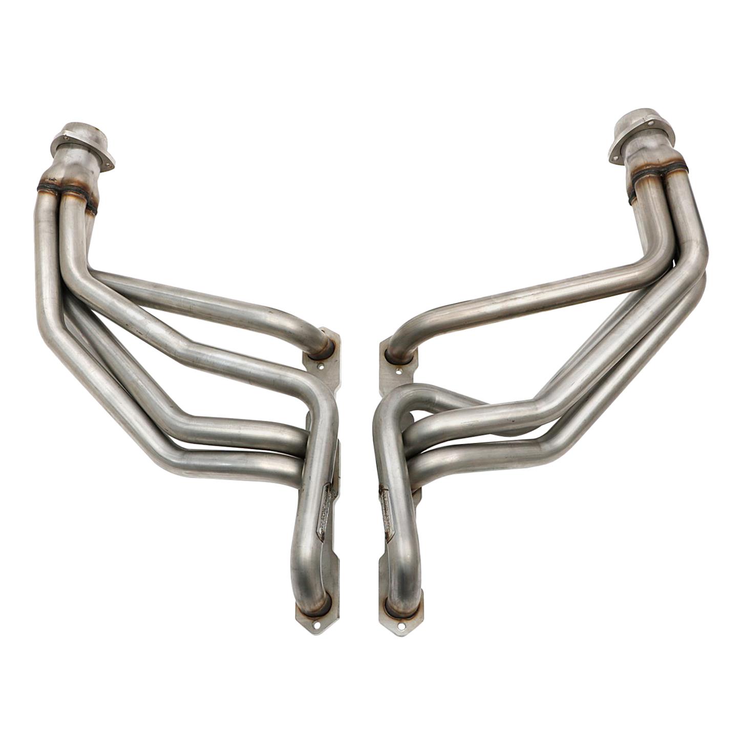Hedman 304 Stainless Steel Headers 62090 Headers, Long Tube, Steel, Natural, Chevy, GMC, Small Block, Pair thumbnail 6