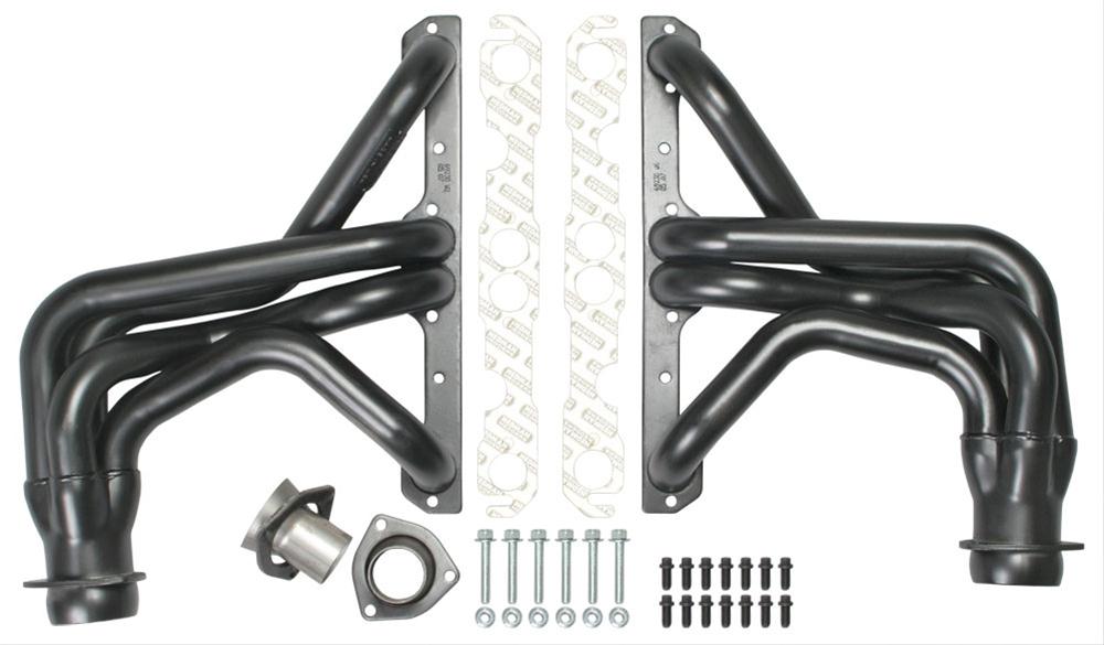 Hedman 304 Stainless Steel Headers 62233 Headers, Long Tube, Steel, Black Ceramic Coated, Chevy, GMC, Pair thumbnail 3