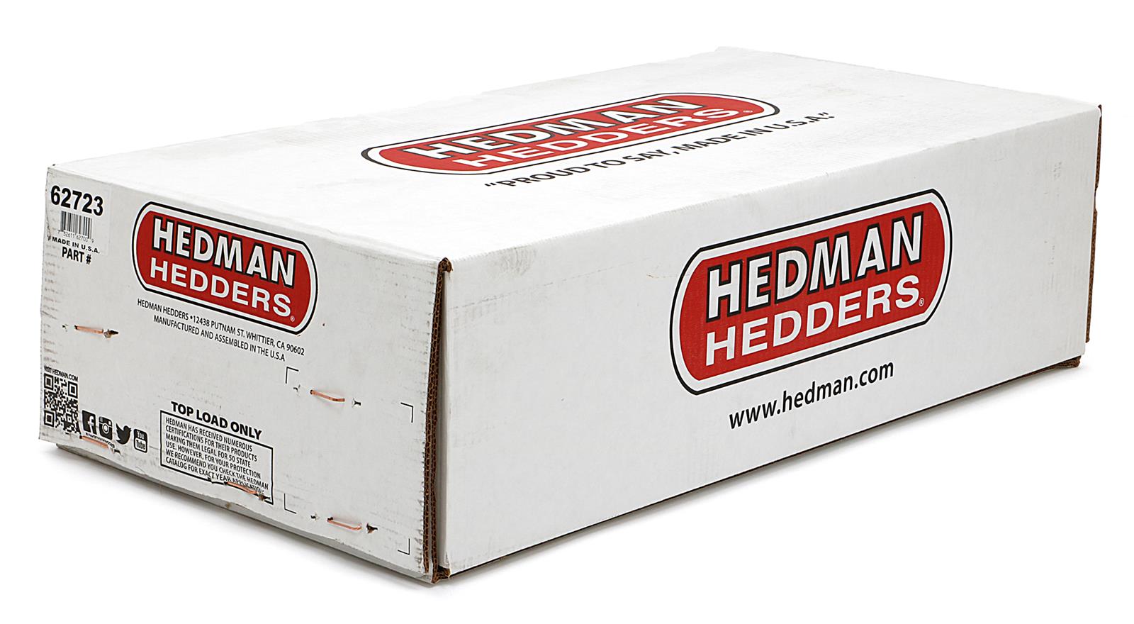 Hedman LS Engine Swap Black Maxx Headers 62723 Headers, Mid-Length, 304 Stainless Steel, Ceramic Coated, Chevrolet, Pontiac, Gen III/IV LS, Pair thumbnail 4