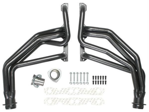 Hedman 304 Stainless Steel Headers 62823 Headers, Long Tube, Steel, Black Ceramic Coated, Chevy, GMC, Pair thumbnail 3